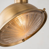 Elstead Chiswick 1Lt Brass Sign Light