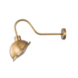 Elstead Chiswick 1Lt Brass Sign Light