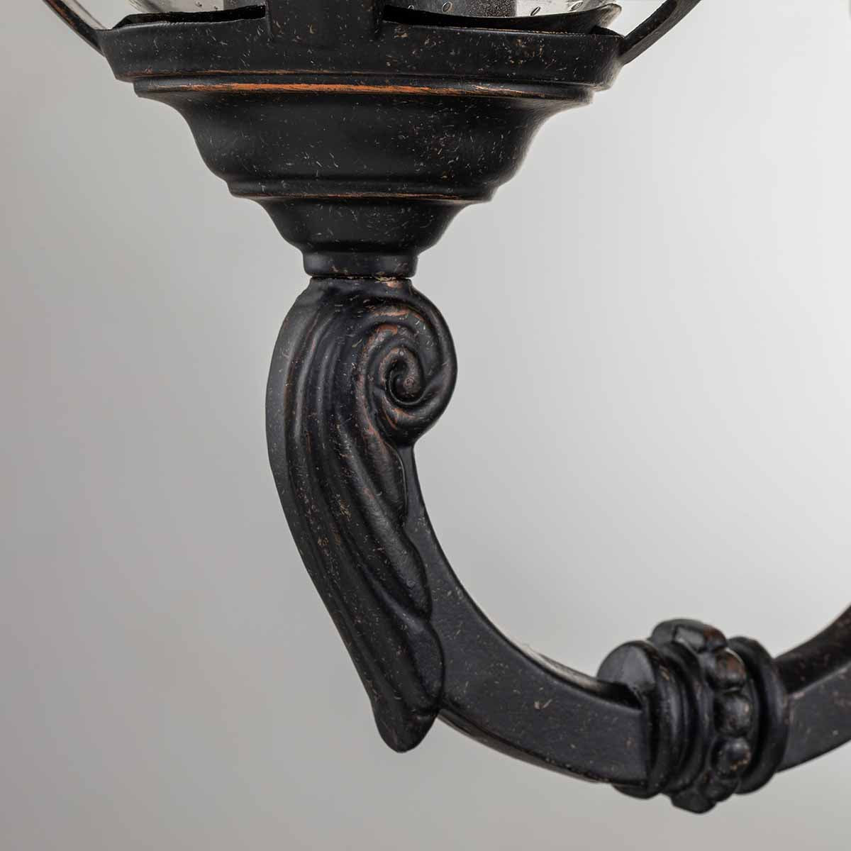 Elstead Cleveland 1 Light Small Wall Lantern Up
