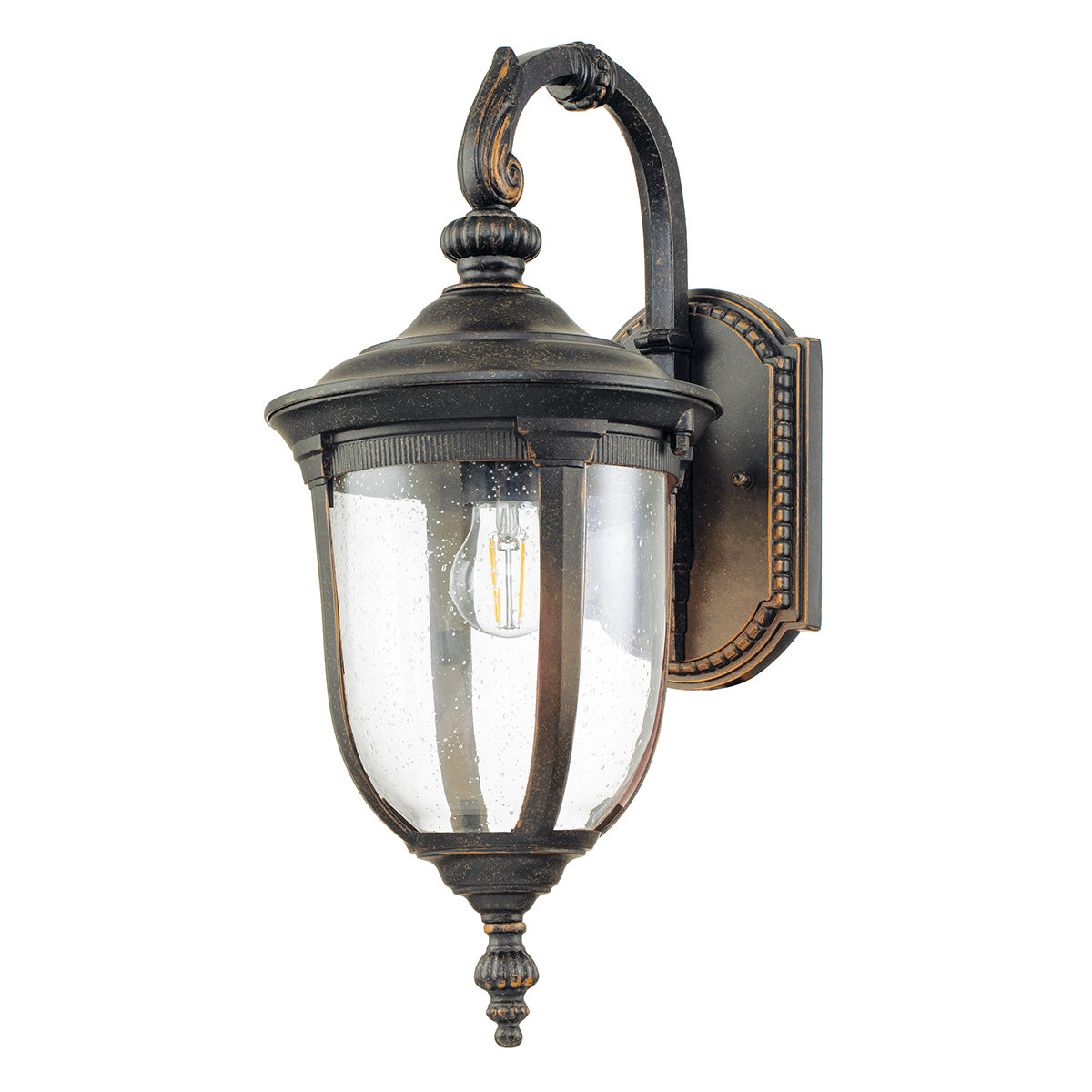 Elstead Cleveland 1 Light Medium Down Wall Lantern