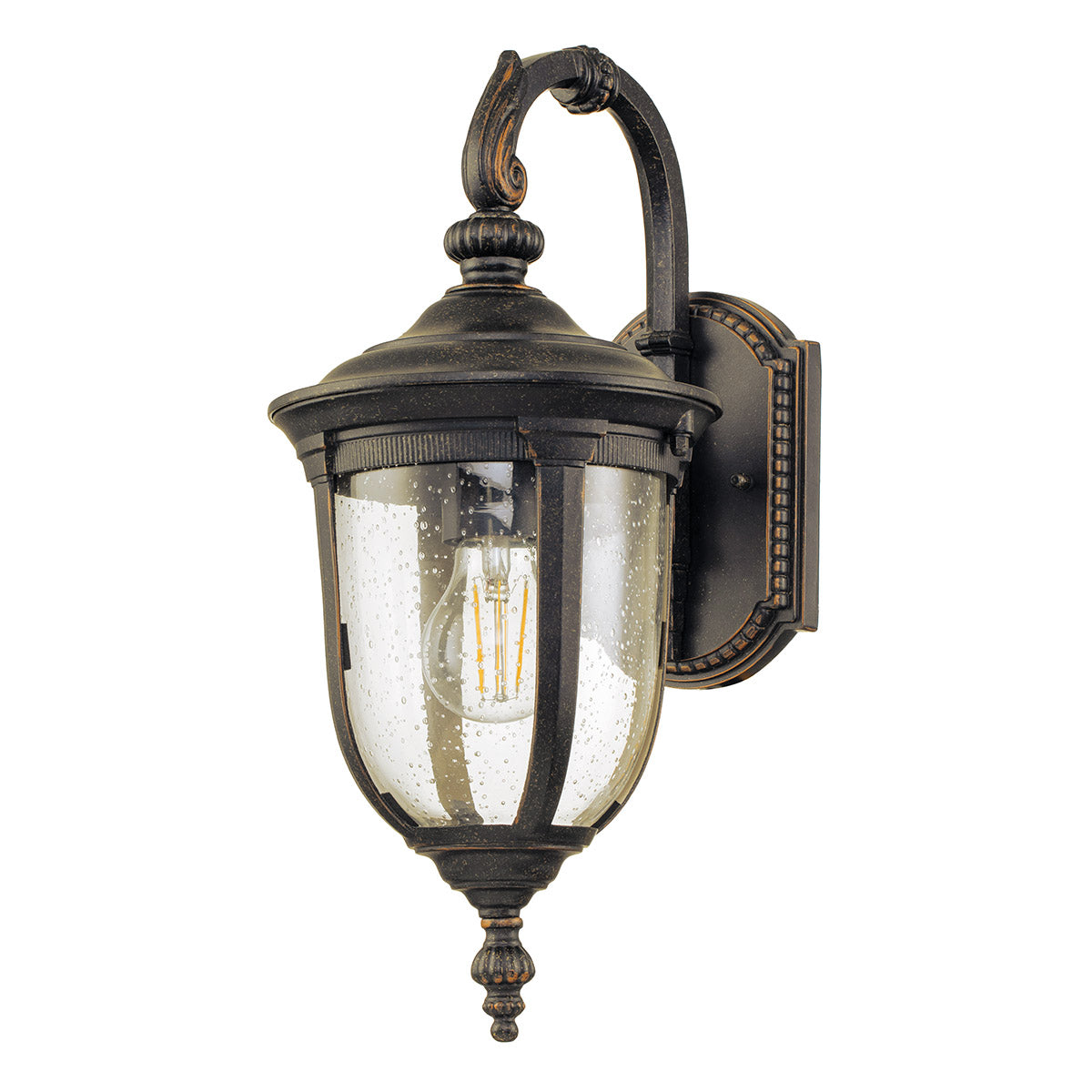 Elstead Cleveland 1 Light Small Wall Lantern Down