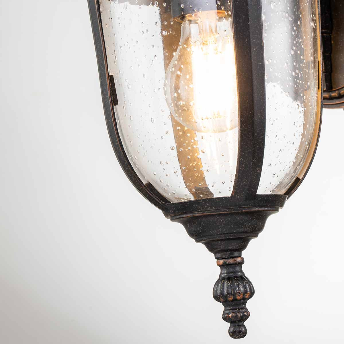 Elstead Cleveland 1 Light Small Wall Lantern Down