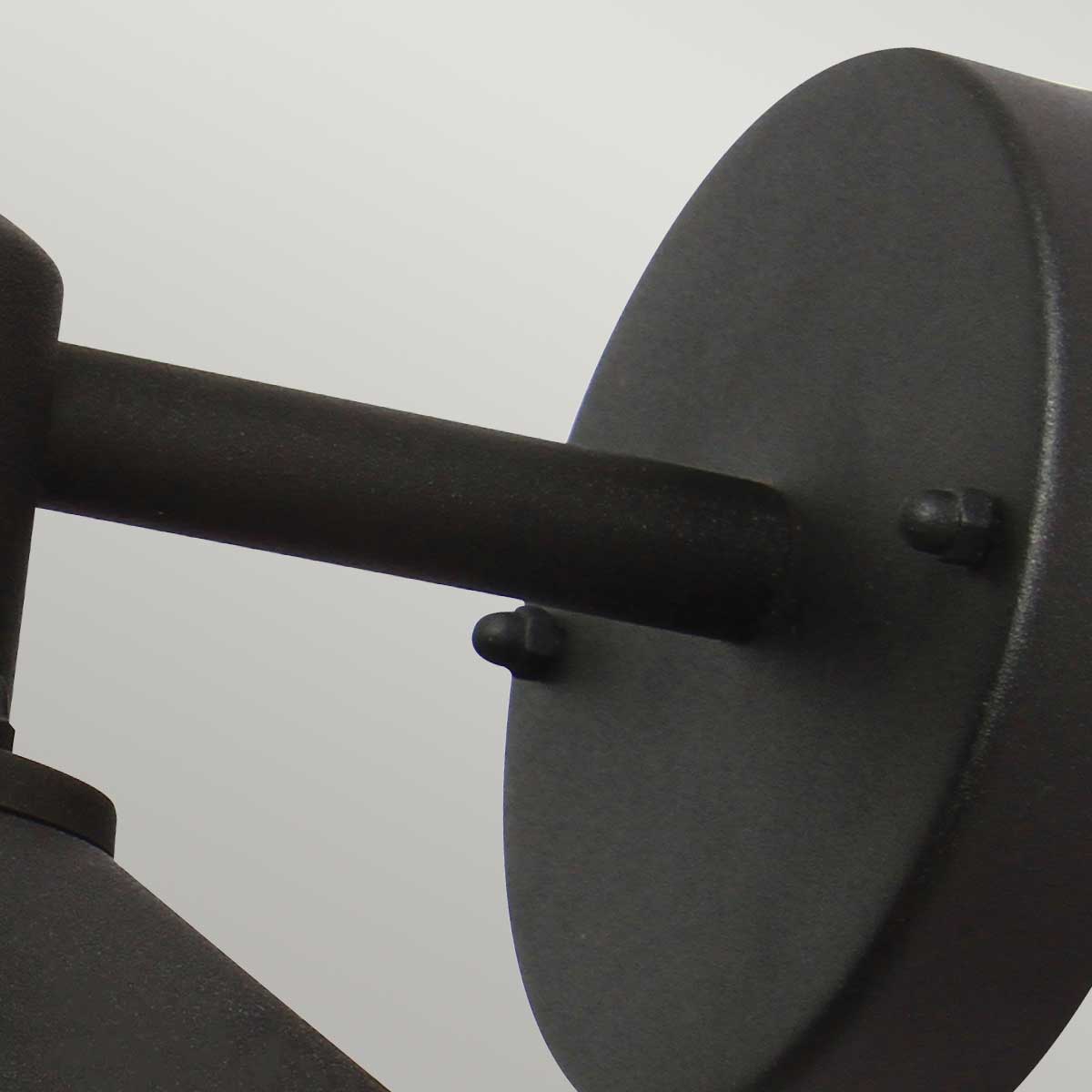 Elstead Copenhagen 1 Light Wall Lantern Black