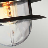 Elstead Copenhagen 1 Light Wall Lantern Black