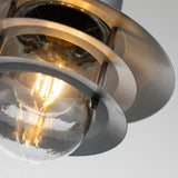 Elstead Copenhagen 1 Light Chain Lantern Silver