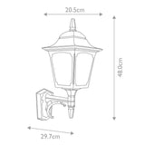 Elstead Chapel 1 Light Up Wall Lantern