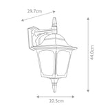 Elstead Chapel 1 Light Down Wall Lantern