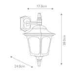 Elstead Chapel 1 Light Mini Down Wall Lantern
