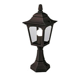 Elstead Chapel 1 Light Mini Pedestal Lantern