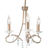 Elstead Christina 3 Light Chandelier
