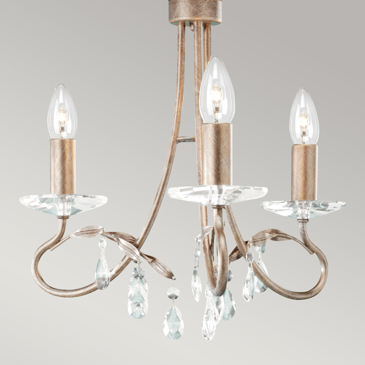 Elstead Christina 3 Light Chandelier