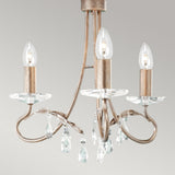 Elstead Christina 3 Light Chandelier