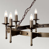 Elstead Cromwell 12 Light Chandelier