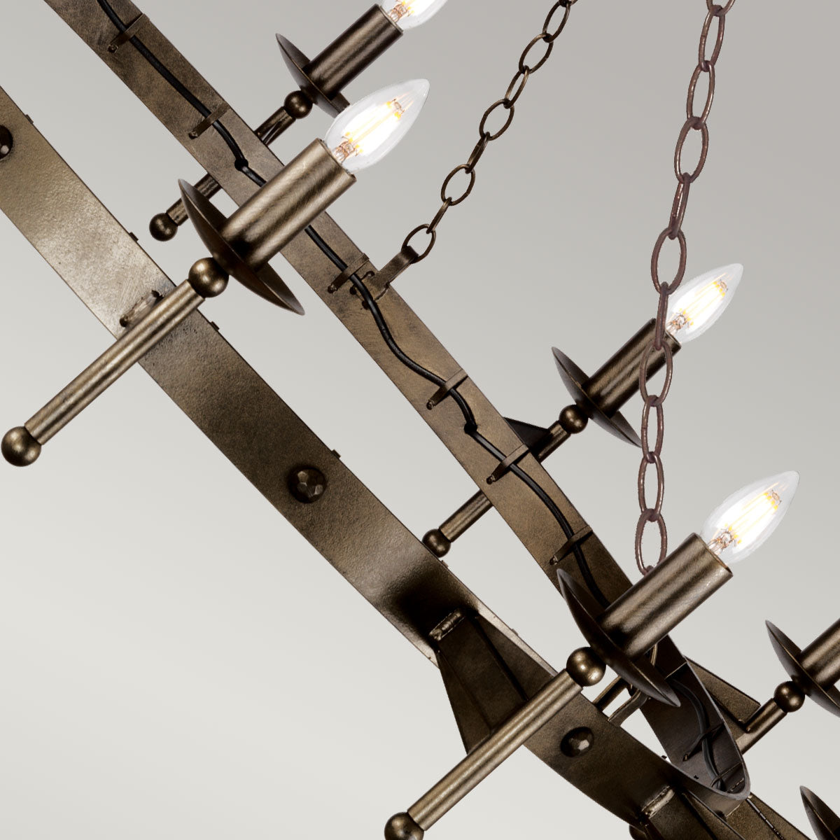 Elstead Cromwell 12 Light Chandelier