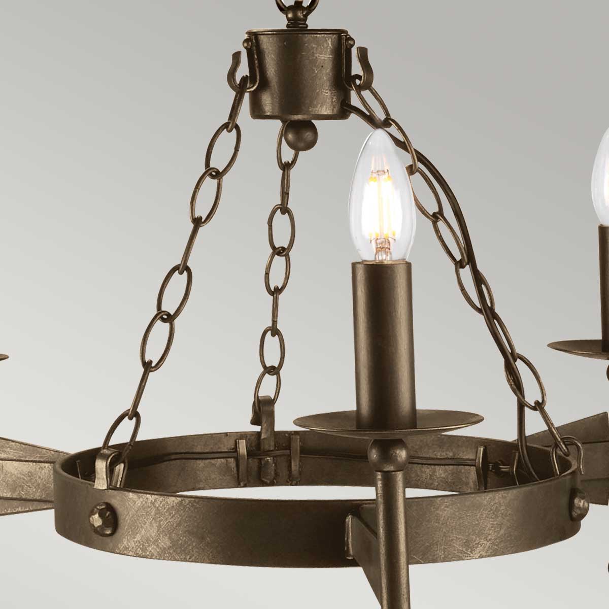 Elstead Cromwell 3 Light Chandelier