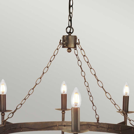 Elstead Cromwell 8 Light Chandelier