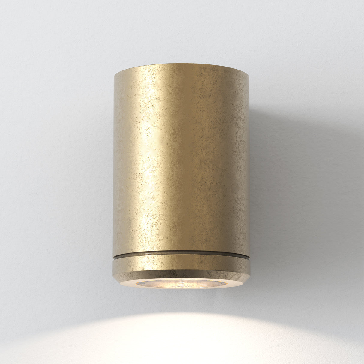 Astro Jura Single Solid Brass Outdoor Wall Light