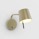 Astro Miura Swing Arm Base Matt Gold Interior Wall Light