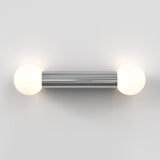 Astro Ortona Twin Polished Chrome Bathroom Wall Light