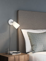 Astro Carlton Wall Plug-In Matt White Interior Wall Light