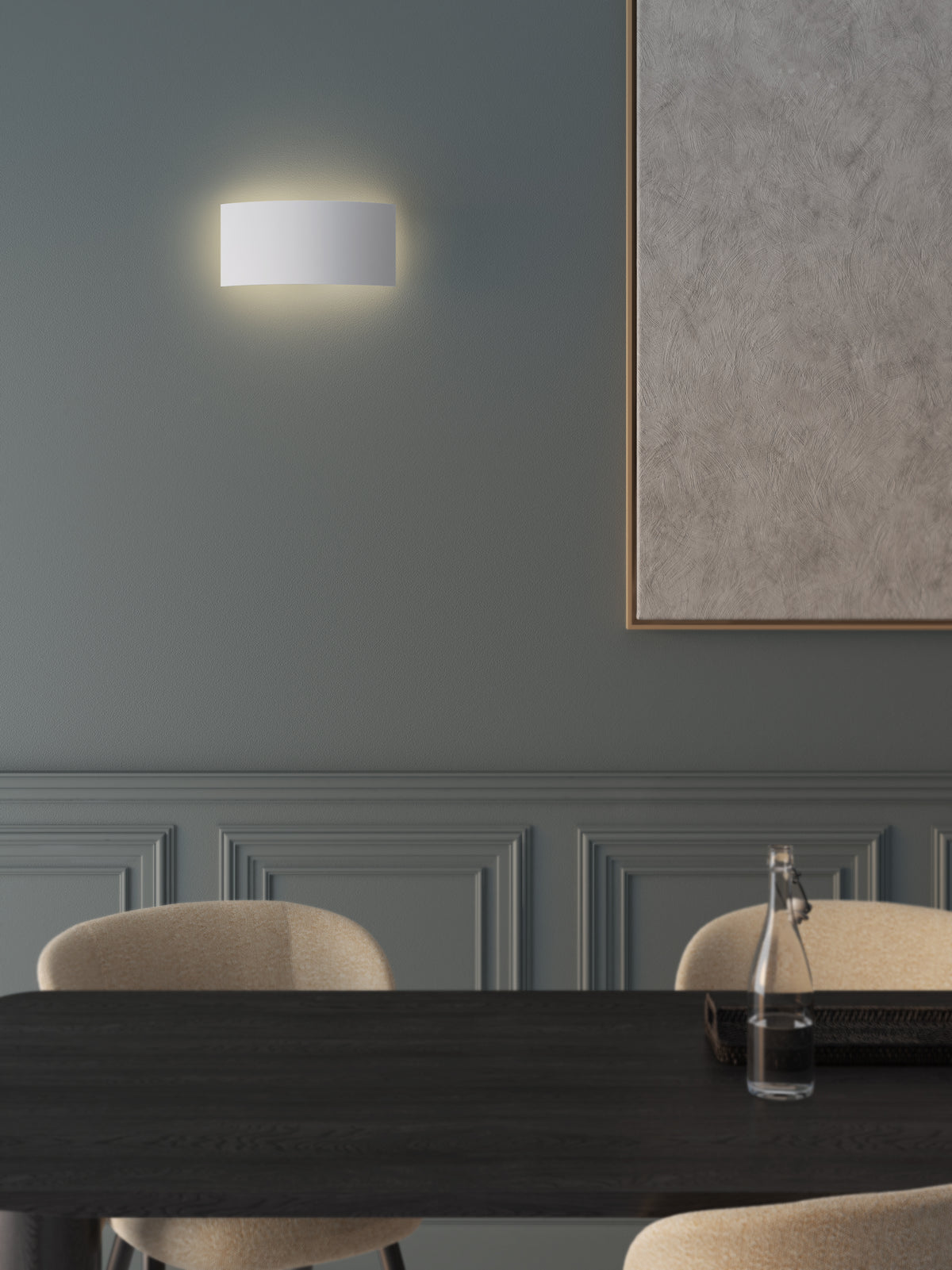 Astro Comino 320 Plaster Interior Wall Light – Amos Lighting + Home