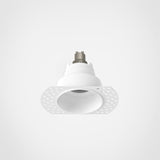 Astro Trimless Slimline Round Fixed Fire-Rated IP65 Matt White Bathroom Downlight
