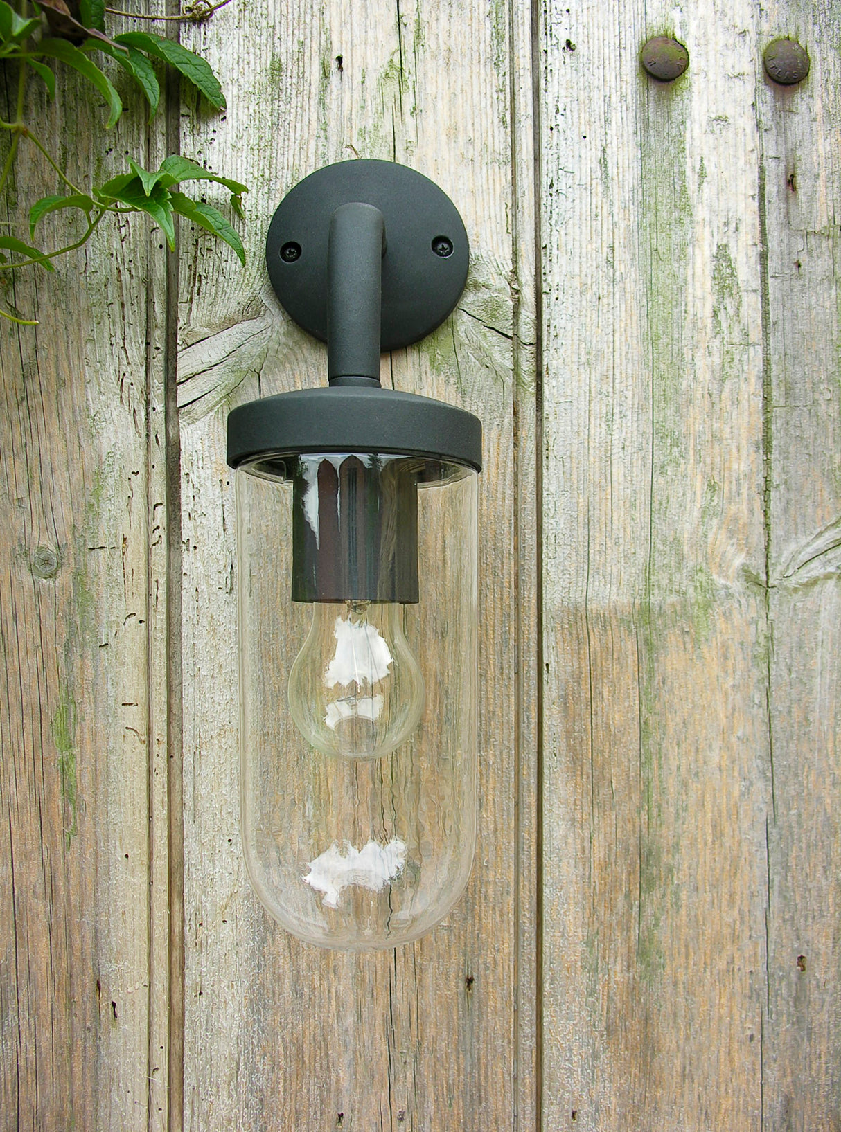 Astro Tressino Textured Black Outdoor Wall Light