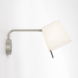 Astro Mitsu Swing Arm Base Matt Nickel Interior Wall Light