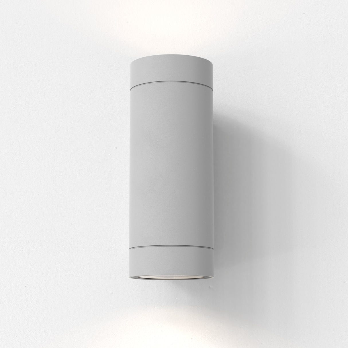 Astro Dartmouth Twin GU10 Textured Grey Outdoor Wall Light