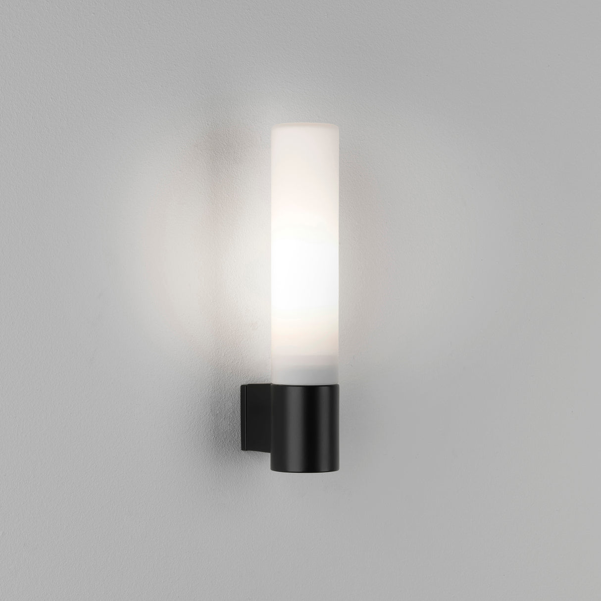 Astro Bari Matt Black Bathroom Wall Light