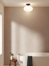 Astro Zeppo Ceiling Matt Black Bathroom Ceiling Light