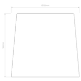 Astro Edward Metal Tapered Drum 155 Matt Black Lampshade