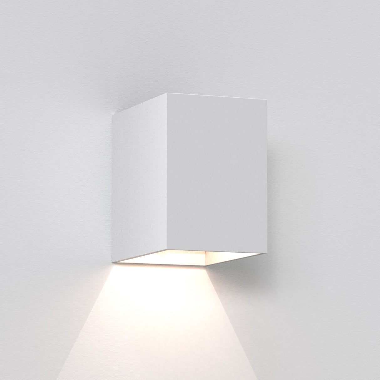 Astro Oslo 100 LED Textured White Outdoor Wall Light