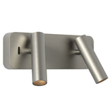 Astro Enna Twin Matt Nickel Interior Reading Light