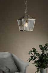 Dar Churchill Lantern Pendant Antique Brass –  from Amos Lighting + Home