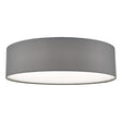 Dar Cierro 4 Light Flush Grey 60cm –  from Amos Lighting + Home