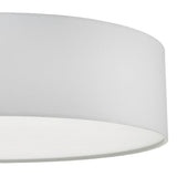 Dar Cierro 4 Light Flush Ivory 60cm –  from Amos Lighting + Home