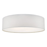 Dar Cierro 4 Light Flush Ivory 60cm –  from Amos Lighting + Home