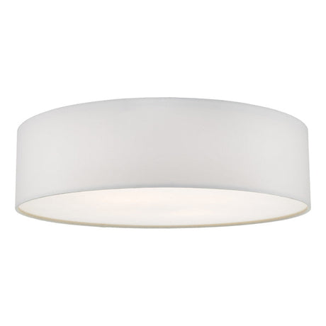 Dar Cierro 4 Light Flush Ivory 60cm –  from Amos Lighting + Home