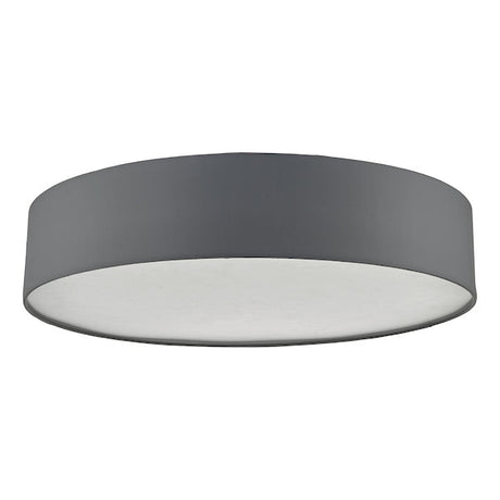 Dar Cierro 6 Light Flush Grey 80cm –  from Amos Lighting + Home