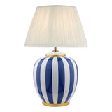 Dar Circus Ceramic Table Lamp Blue & White Base Only –  from Amos Lighting + Home