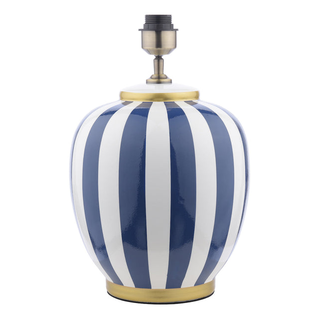 Dar Circus Ceramic Table Lamp Blue & White Base Only –  from Amos Lighting + Home