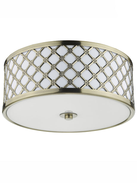 Dar Civic Small Flush Ceiling Light –  from Amos Lighting + Home