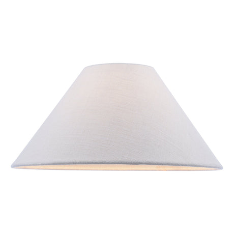 Dar Cleo Natural Linen Coolie Shade 44cm –  from Amos Lighting + Home