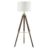 Dar Easel Tripod Floor Lamp Base Dark Wood –  from Amos Lighting + Home