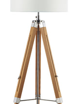 Dar Easel Tripod Floor Lamp Base Light Wood –  from Amos Lighting + Home