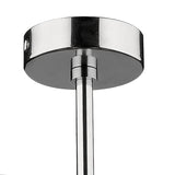 Dar Elba Bathroom 5 Light Semi Flush Chandelier Polished Chrome IP44 –  from Amos Lighting + Home