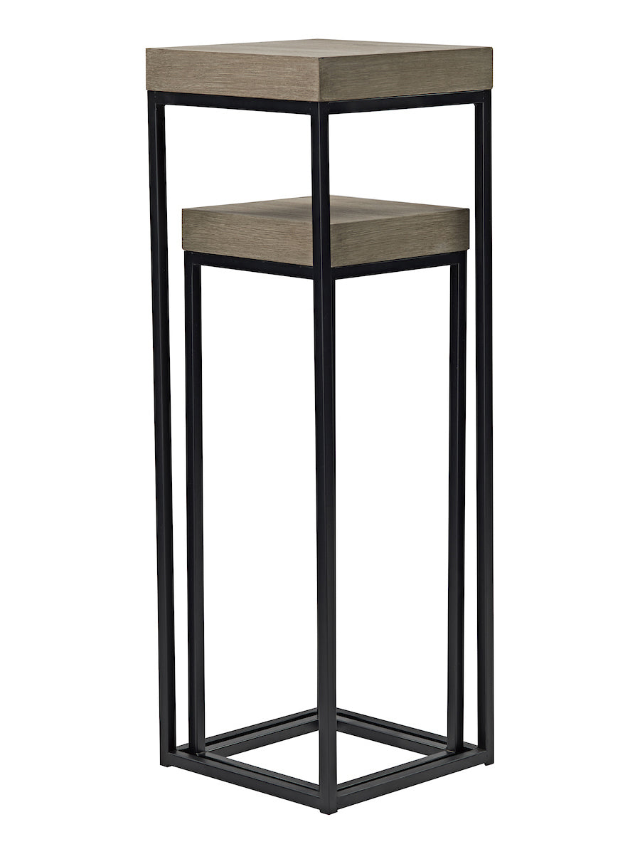 Dar Fabio Nest of 2 Plant Stands Oak Style Veneer –  from Amos Lighting + Home