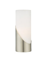 Dar Faris Touch Table Lamp Satin Nickel –  from Amos Lighting + Home