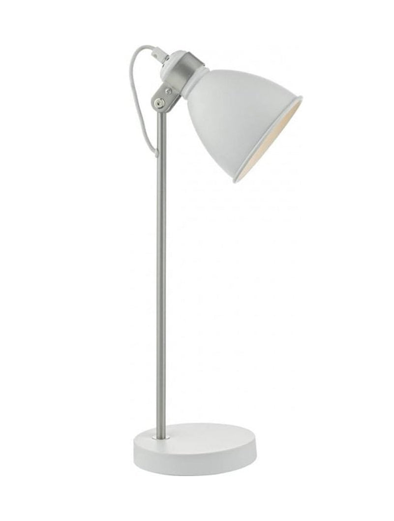 Dar Frederick Table Lamp Black, White or Grey –  from Amos Lighting + Home